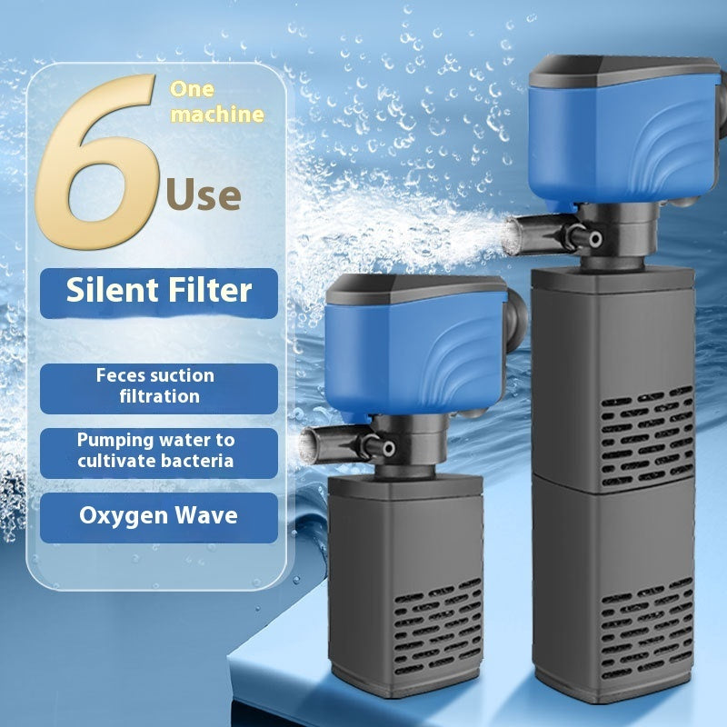 Three-in-One Aquarium Filter
