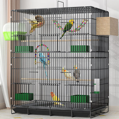 Double Layer Decorative Bird Cage