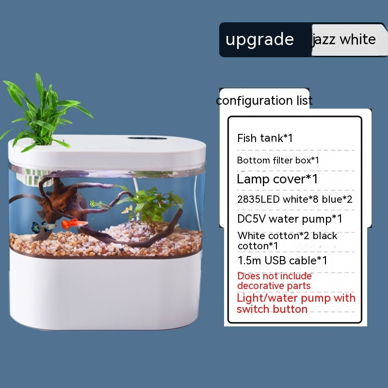 Self-Circulating Mini Aquarium Tank