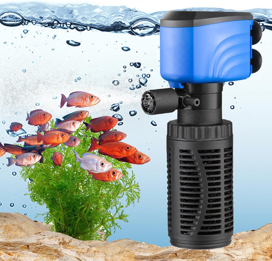 Three-in-One Aquarium Filter