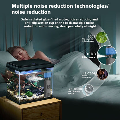 Three-in-One Aquarium Filter