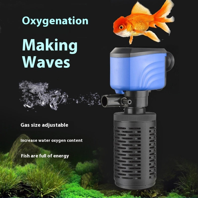 Three-in-One Aquarium Filter